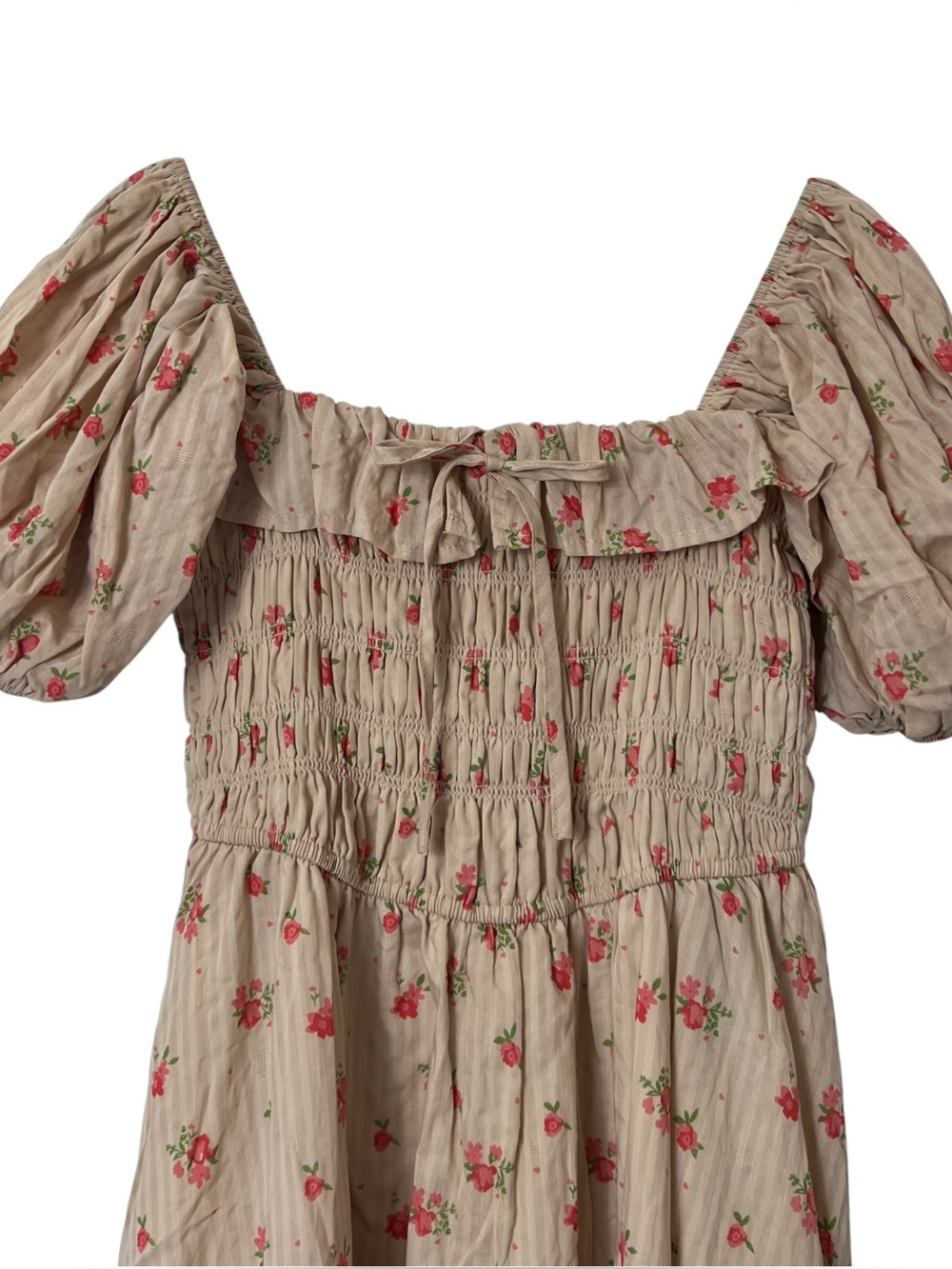 Floral Cottagecore Maxi Dress πΉ β NWT Size Medium 8/10 - Picture 3 of 10